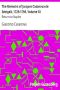 [Gutenberg 2968] • The Memoirs of Jacques Casanova de Seingalt, 1725-1798. Volume 18: Return to Naples